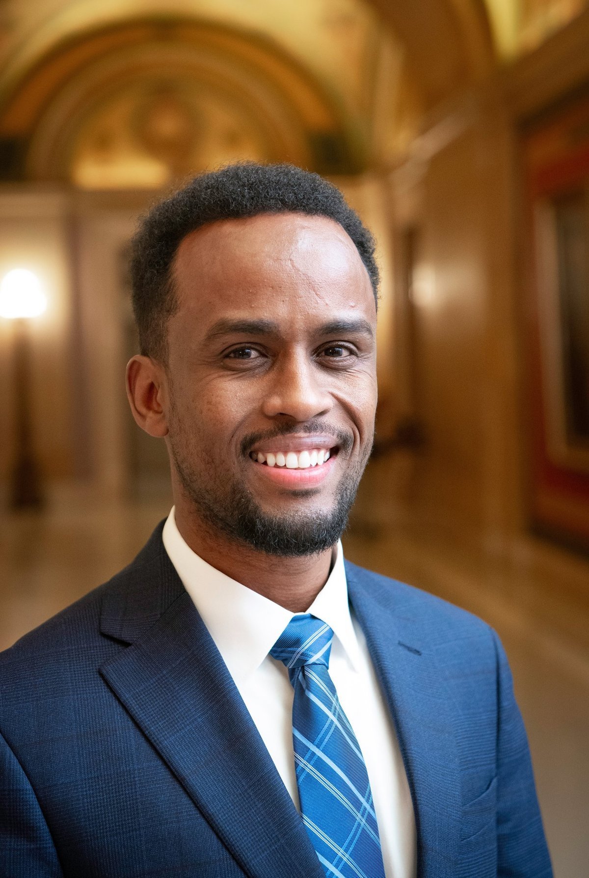 Portrait of Abdullahi Abdulle, Founder and Principal of Humanize MN